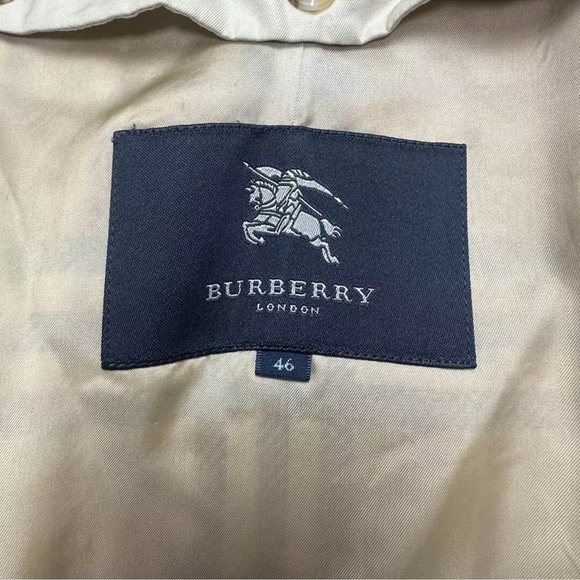 WOMENS BURBERRY TRENCH COAT SZ46 (44) - Picture 6 of 10